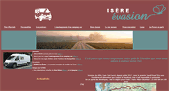 Desktop Screenshot of isere-evasion.com