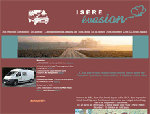 Tablet Screenshot of isere-evasion.com